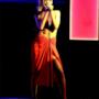 Rihanna World Tour - Spacco mozzafiato vestito rosso