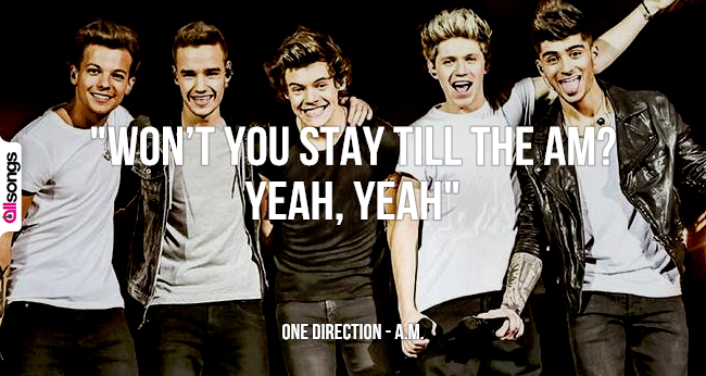 One Direction: le migliori frasi delle canzoni