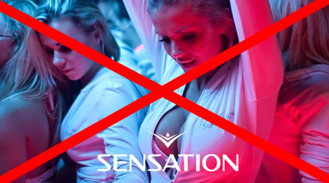 Il comunicato ufficiale di Sensation Italia afferma che l&#39;evento &#232; stato cancellato