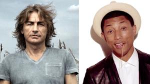 Ligabue e Pharrell Williams 