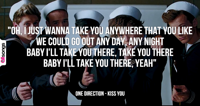 One Direction: le migliori frasi delle canzoni