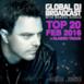 Global DJ Broadcast - Top 20 February 2016