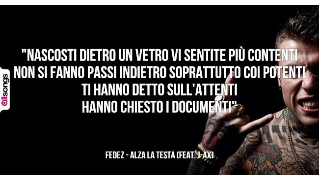 Fedez: le migliori frasi delle canzoni