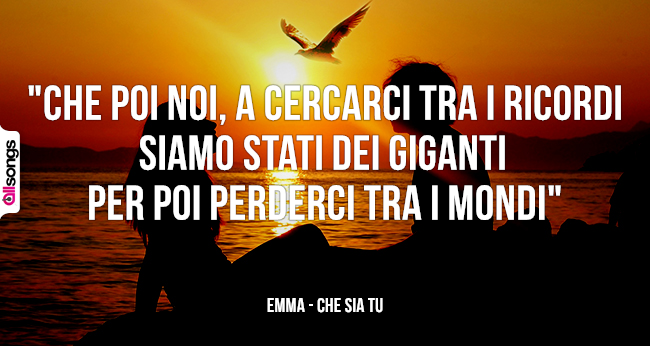 Emma: le migliori frasi delle canzoni