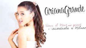 Ariana Grande meet and greet Milano 2014