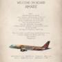 La presentazione dell'aereo del Tomorrowland.