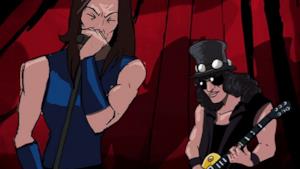 Slash diventa cartoon grazie a Wes Anderson nel video di Bad Rain