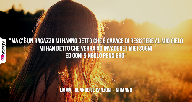 Emma: le migliori frasi delle canzoni