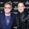 Elton John con il compagno David Furnish