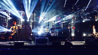 La band dei 5SOS sul palco dell'iTunes Festival 2014