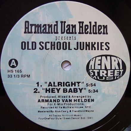 Armand Van Helden presents Old School Junkies - Single