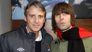 Liam Gallagher: il Manchester City vince il derby e s'innamora di Roberto Mancini