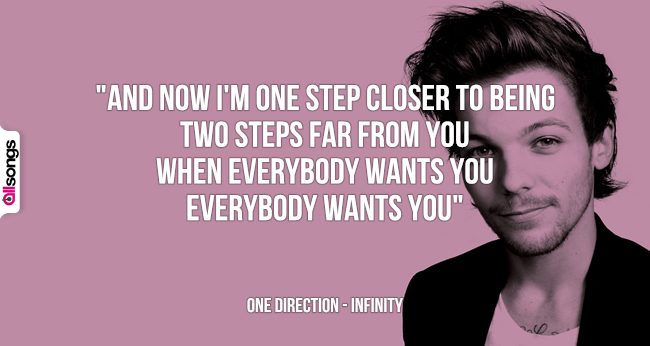 One Direction: le migliori frasi delle canzoni