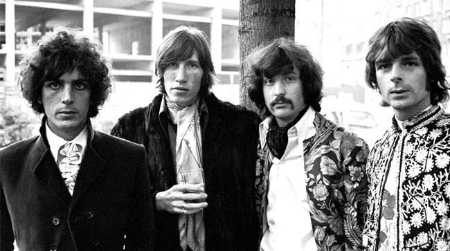 I componenti dei Pink Floyd negli anni &#39;70