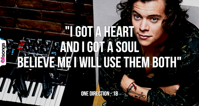 One Direction: le migliori frasi delle canzoni