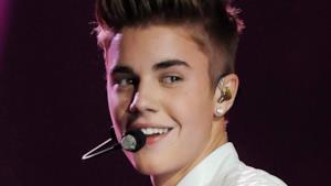 Primo piano di Justin Bieber