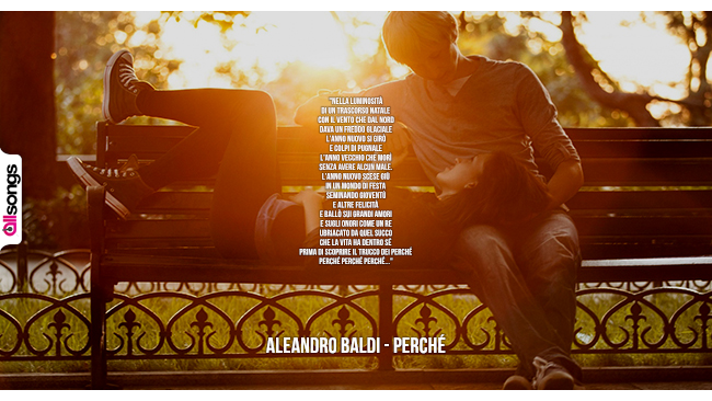 Aleandro Baldi: le migliori frasi dei testi delle canzoni