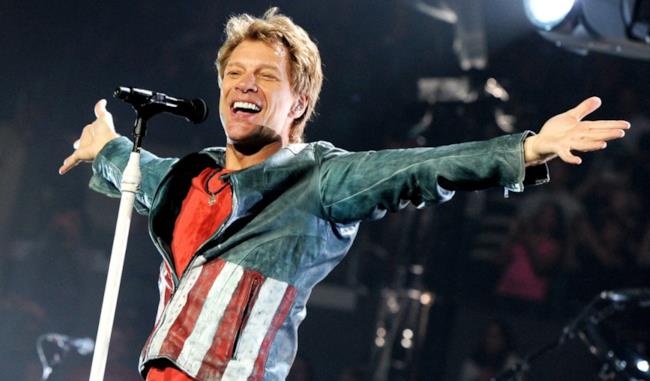 Il musicista statunitense Jon Bon Jovi