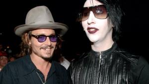 Johnny Depp e Marilyn Manson: amici e colleghi per You're So Vain