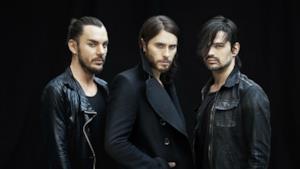 i 30 seconds to mars in formazione completa.