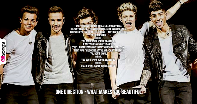 One Direction: le migliori frasi delle canzoni