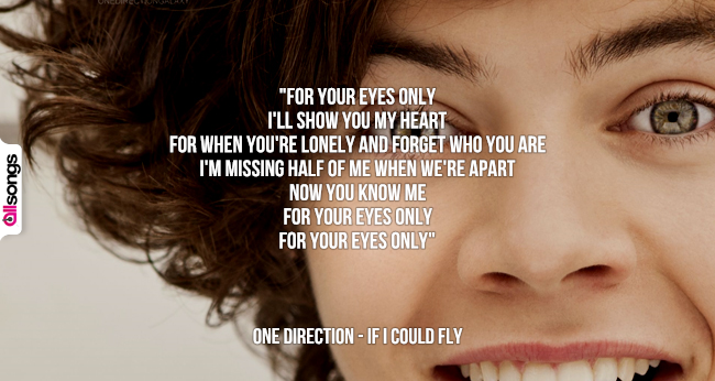 One Direction: le migliori frasi delle canzoni