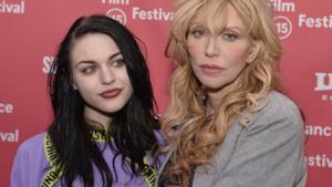 Courtney Love con la figlia Frances Bean