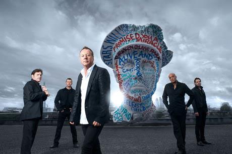 La band scozzese dei Simple Minds