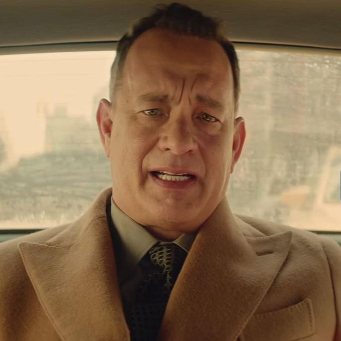 Primo piano di Tom Hanks