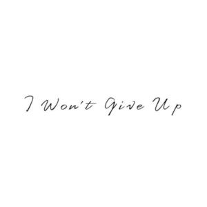I Won't Give Up - Single