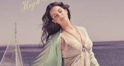 Lana Del Rey sulla copertina di High By The Beach