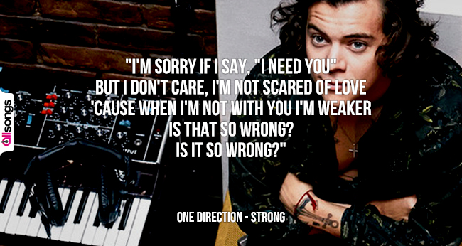 One Direction: le migliori frasi delle canzoni