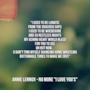 Annie Lennox: le migliori frasi dei testi delle canzoni