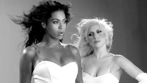 Lady Gaga e Beyoncé,sul set di Video Phone