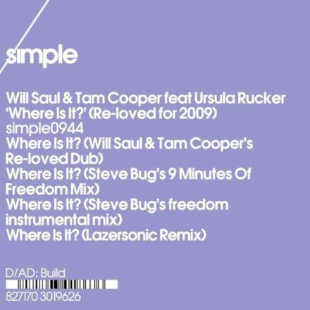 Where Is It? (Re-Loved for 2009) [Remixes]