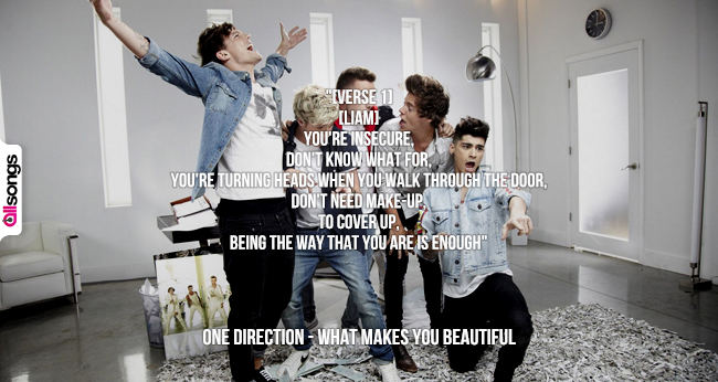 One Direction: le migliori frasi delle canzoni