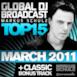 Global DJ Broadcast Top 15 - March 2011 (Including Classic Bonus Track)