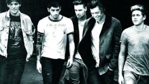 I One Direction sulla copertina dell'album Midnight Memories