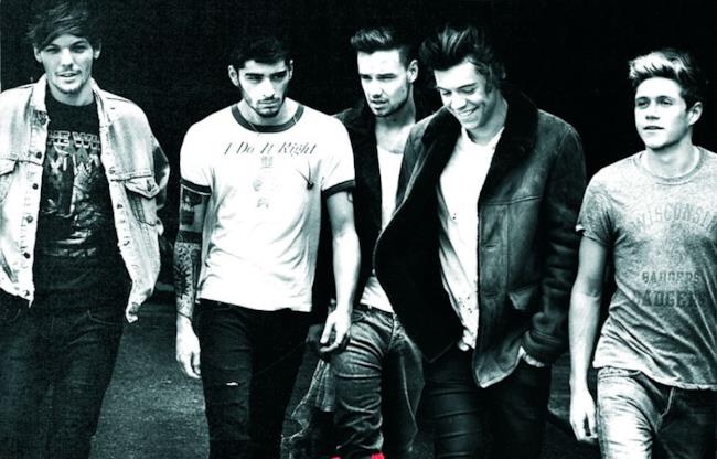I One Direction sulla copertina dell&#39;album Midnight Memories
