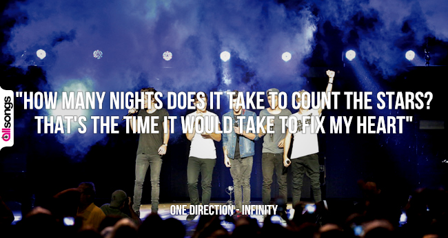 One Direction: le migliori frasi delle canzoni
