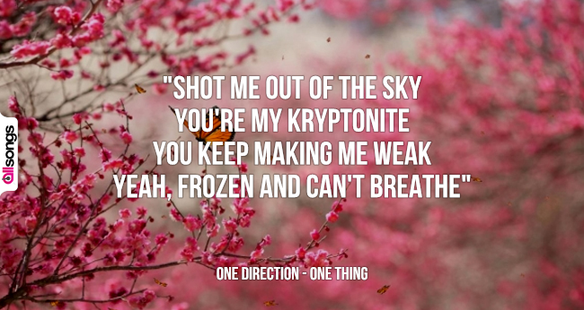 One Direction: le migliori frasi delle canzoni