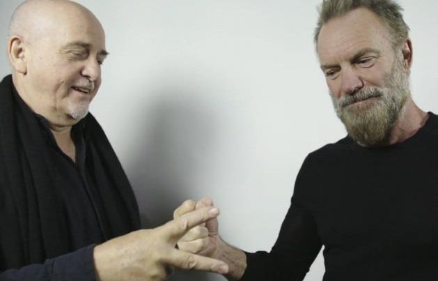 Sting e Peter Gabriel
