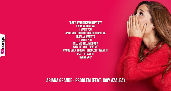 Ariana Grande: le migliori frasi delle canzoni