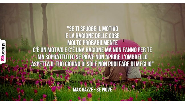 Max Gazzè: le migliori frasi dei testi delle canzoni