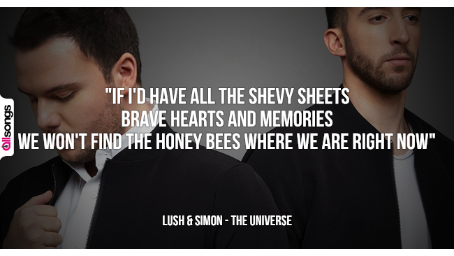 Lush & Simon: le migliori frasi dei testi delle canzoni