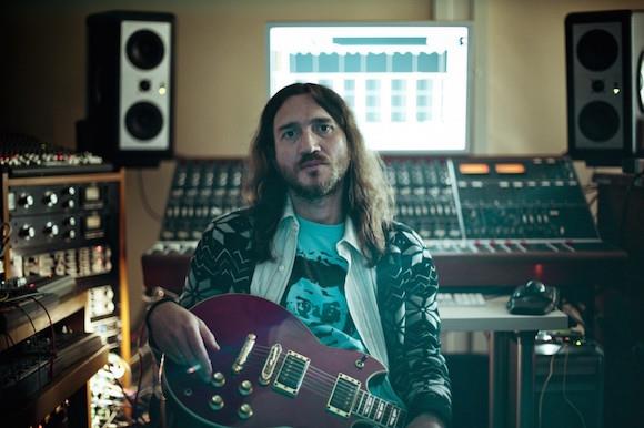 John Frusciante in studio