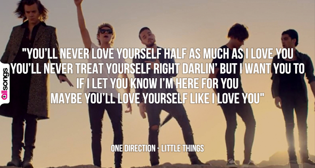 One Direction: le migliori frasi delle canzoni