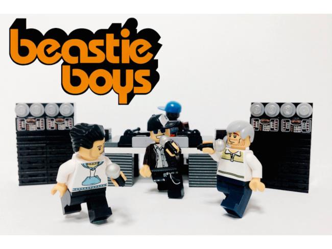 I Beastie Boys riprodotti con i Lego