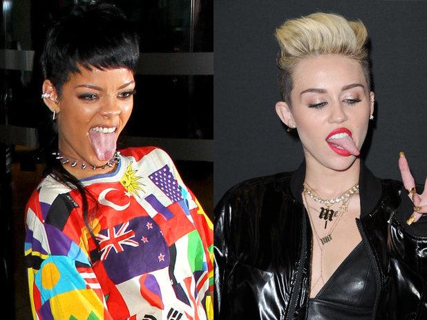 Rihanna e Miley Cyrus