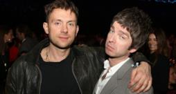Damon Albarn abbraccia Noel Gallagher